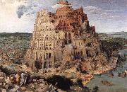 BRUEGEL, Pieter the Elder The Tower of Babel USA oil painting artist